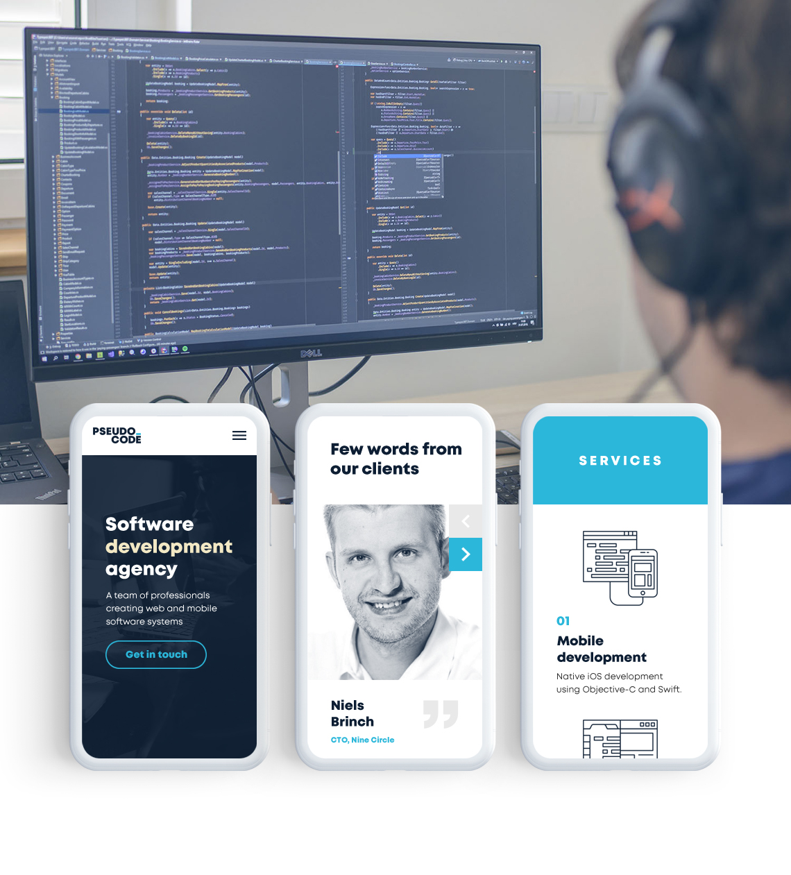 Visual identity and website design - Page Agency